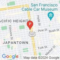 View Map of 1700 California Street,San Francisco,CA,94109